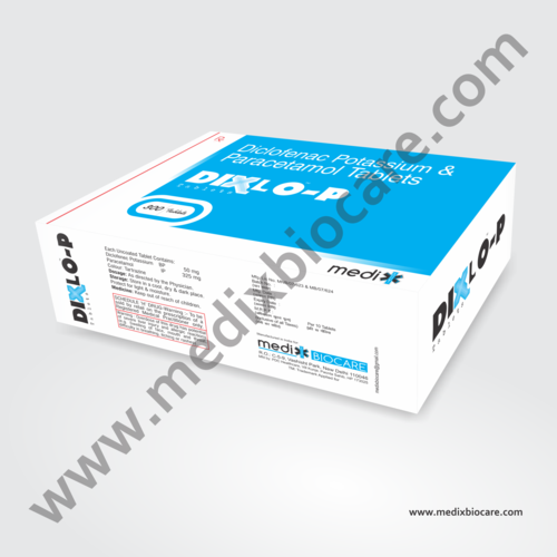Diclofenac Potasium & Paracetamol Tablets Diclofenac Potasium & Paracetamol Tablets