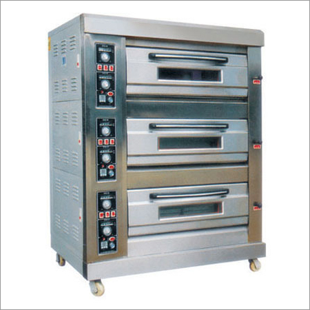 Semi Automatic Three Deck Oven