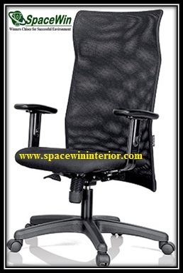 Netted High Back Chair