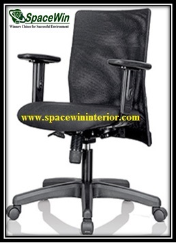 Netted Low Back Chair