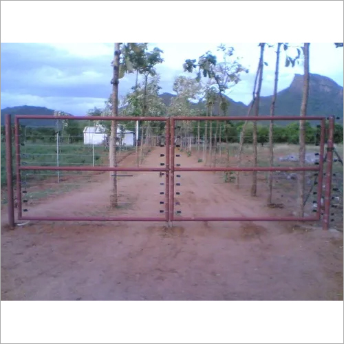 Solar Fencing Gate