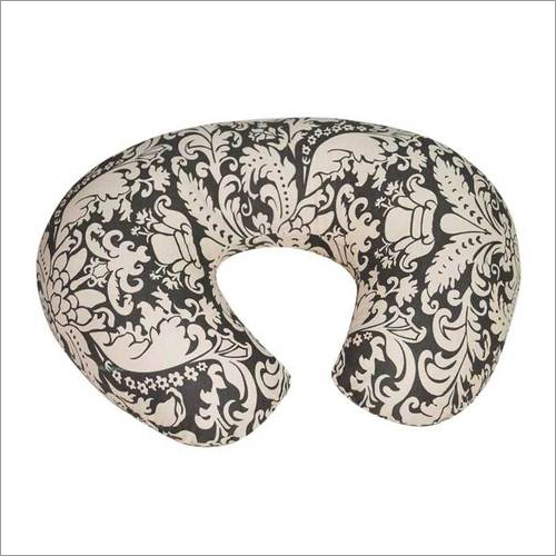 Printed Black Nursing Pillow For Mothers And Baby