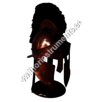 300 King Spartan Copper Helmet With Stand