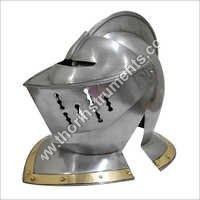 Medieval Whetstone Cutlery Knight's Armor Helmet