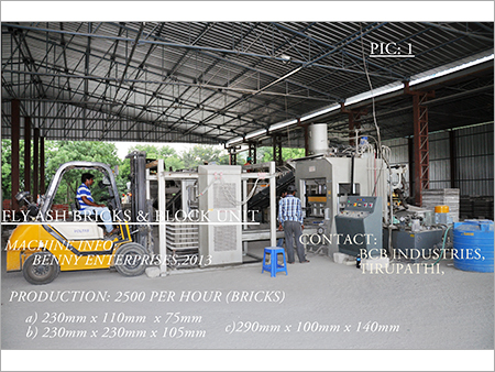 Fly Ash Bricks Manufacturing Unit