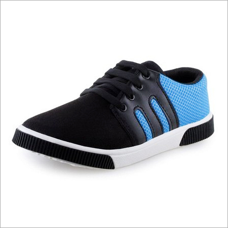 Black Sporter Men/Boys Black-347 Canvas Casual Shoes