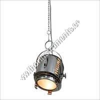 Nautical Chrome Pendant Lamp Home Decor