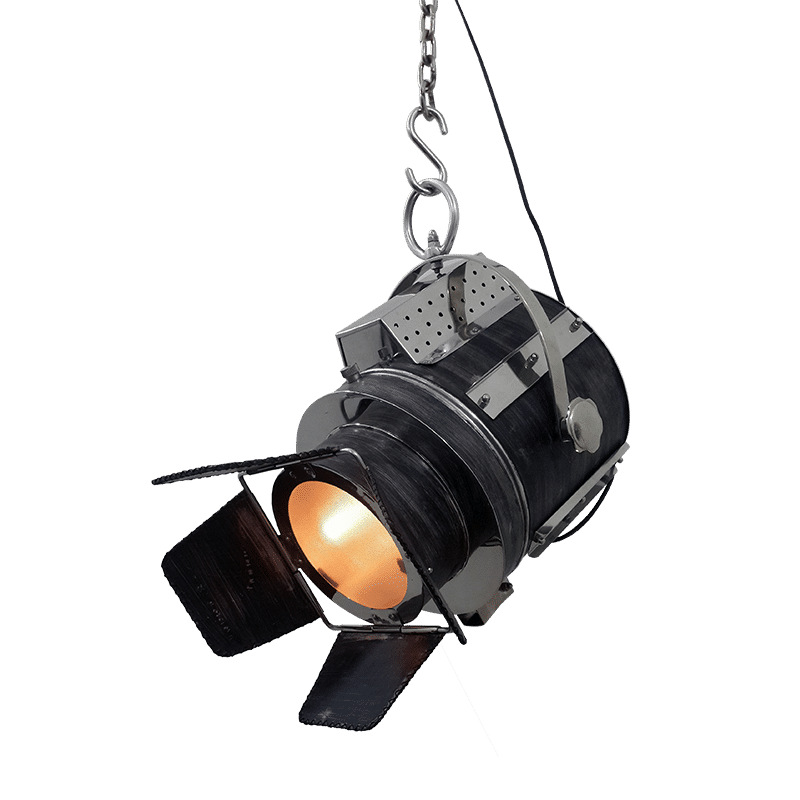 Vintage Leather Pendant Lamp