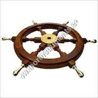 Brass Handle Nautical Ship Wheel