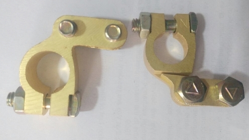 Brass Angle Type Battery Terminal