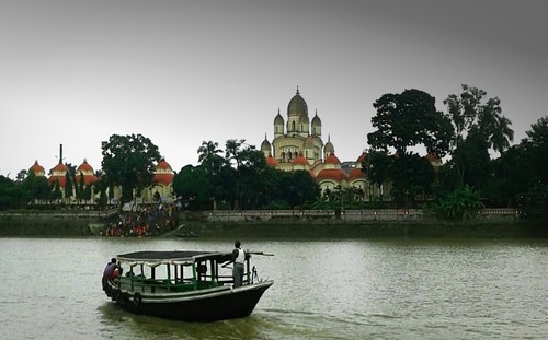 Dakshineshwar Temple Painting Size: Post Card