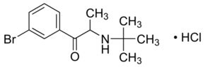 3a -Bromo-2-(tert-butylamino)propiophenone Hydrochloride C11h16clno