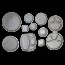 Thermocol designer plates and dona Thermocol designer plates and dona