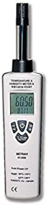 Yellow & Black Digital Humidity Meter