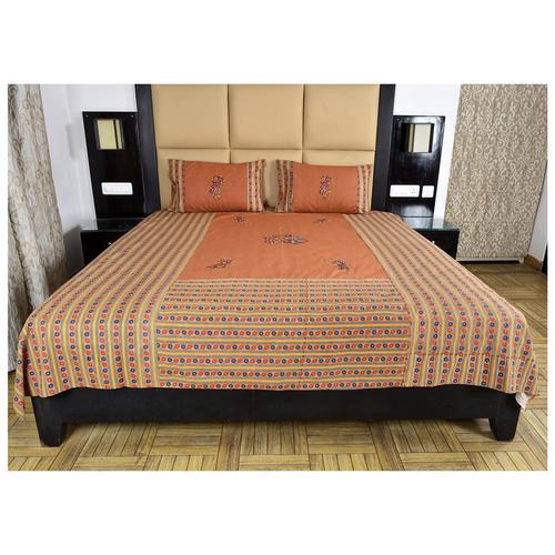 Patch work Cotton Double Bed Sheet
