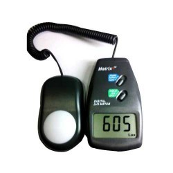 Black Digital Lux Meter