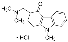 3-[(Dimethylamino)methyl]-9-methyl-1,2,3,9-tetrahydro-4H-carbazol-4-one hydrochloride