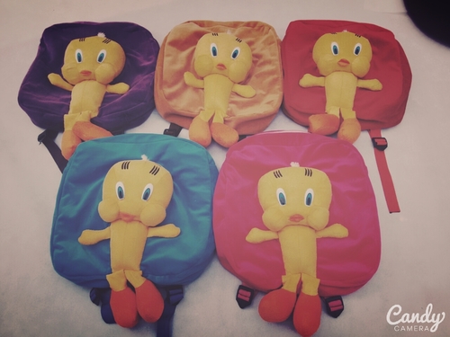 Tweety School Bags