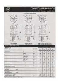 Transformer Bushings of Voltage Class 36 KV