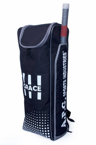Apg Individual Cricket Kit Bag (Black & Grey) Age Group: Adults