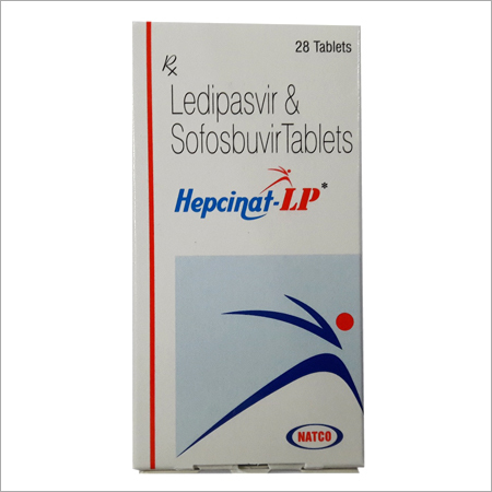 Hepcinat Lp (Ledipasvir & Sofosbuvir Tablets) Tablets