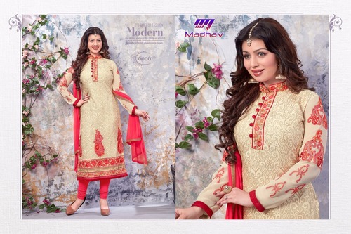 Hand Embroidered Salwar Suit