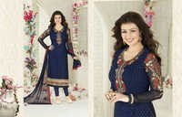 Sleeveless Salwar Kameez - Georgette Top 2.5m, Santoon Bottom 2.5m, Nazmeen Dupatta 2.25m | Elegant Design, Comfortable Fit, Party Wear