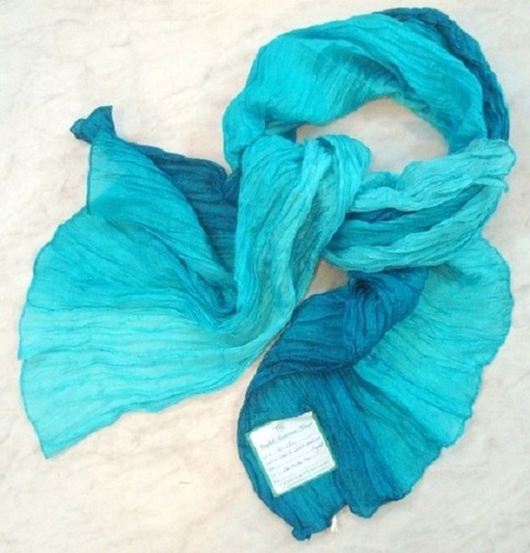 Silk Ombre Dyed  Uni Color Stoles