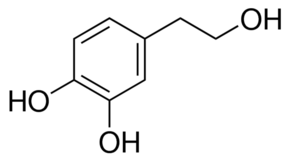3-Hydroxytyrosol Solution - Molecular Formula: C8H10O3