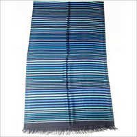 Striped Silk Shawls - 100% Genuine Silk, Embroidered Pattern For Women, Perfect For Winter Wear