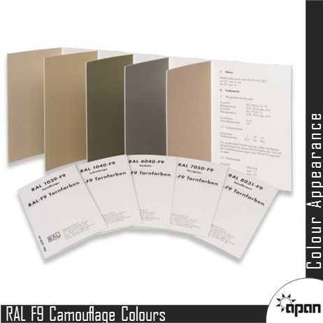 RAL Shade Card