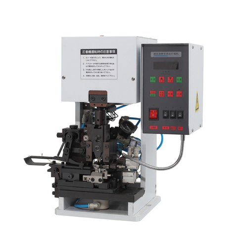Silence wire stripping and crimping machine