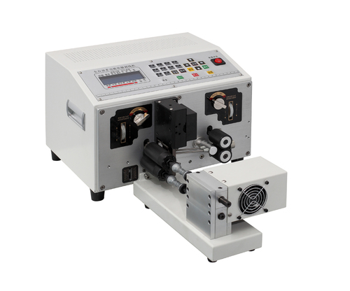 Wire stripping and twisting machinee