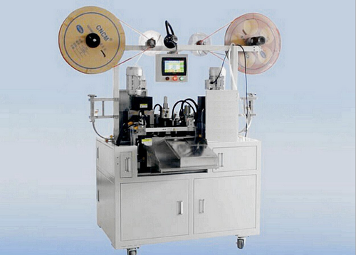 Full automatic flat cable crimping machine