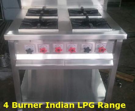 4 Burner Indian LGP Range