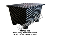 Bone Inlay Table Length: 30  Centimeter (Cm)