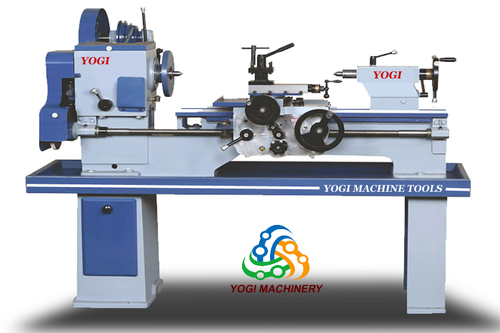 Light Duty Lathe Machine - Iron Material, 6' Length of Bed, Grey and Blue Colors | High Efficiency, Eco-Friendly, Automatic Control with Low Noise Performance
