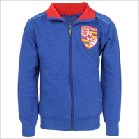 Mens Blue Fleece Jackets
