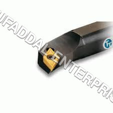 Taegutec Boring Bar - Carbide Material, Available Sizes, Matte Black Coating | Industrial Usage, Polished Finish