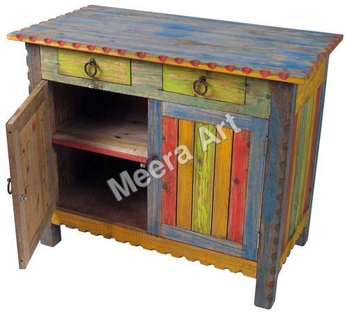 Printed Reclaimed Small Sideboard