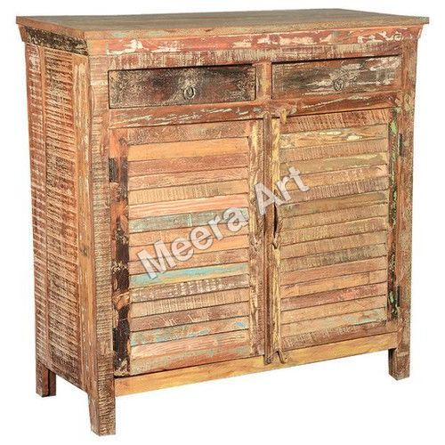 Reclaimed Wood 2-door and 2-drawer Sideboard