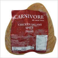 Chicken Salami Sliced (spicy) Packaging: Bulk