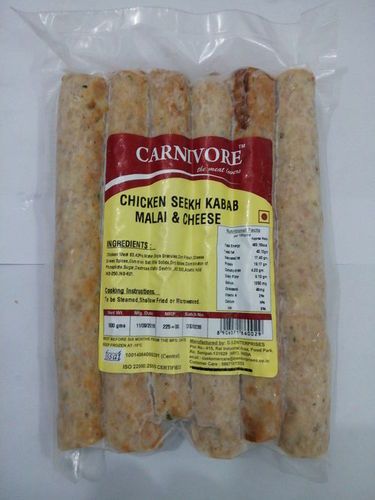 Malai N Cheese Chicken Seekh Kabab Packaging: Bulk