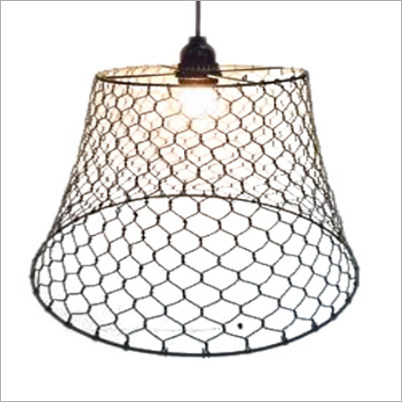 Brown Wire Pendant Lamp Shade