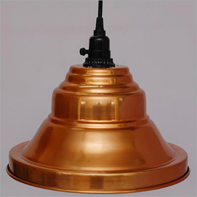 Golden Copper Pendant Light Shade