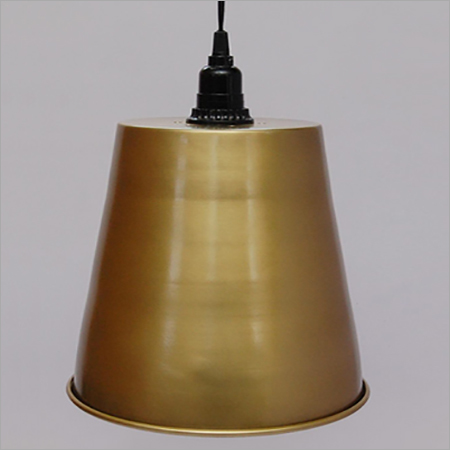 Brass Pendant Lights - Premium Grade Metal, Glossy Golden Finish | Rust Proof, Lightweight, Splendid Modern Indian Design