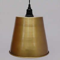 Brass Pendant Lights - Premium Grade Metal, Glossy Golden Finish | Rust Proof, Lightweight, Splendid Modern Indian Design