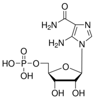 5-Aminoimidazole-4-carboxamide-1--D-ribofuranosyl 5-monophosphate