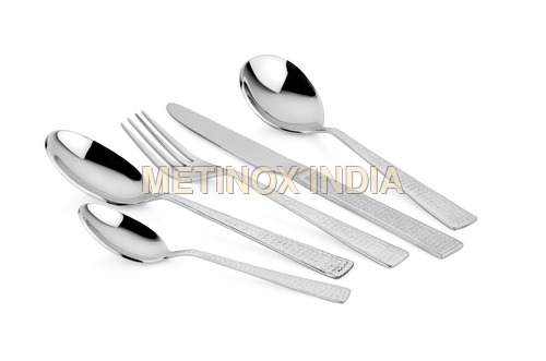 FROST CUTLERY - Stainless Steel, 24 Pieces | Elegant Design, Mirror Polish Finish, Durable Material, Easy Cleaning