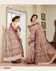 Wealthy Off White Cotton Saree